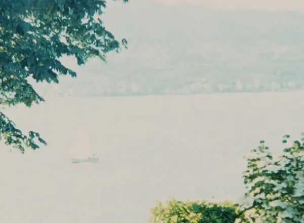 English Bay sailboat, Vancouver, Canada